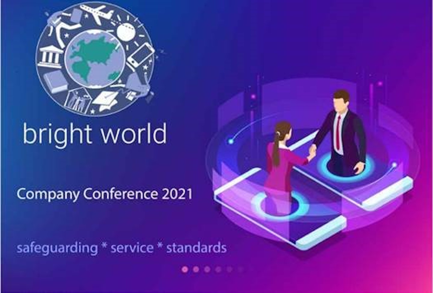 Bright World company conference 2021 agenda image